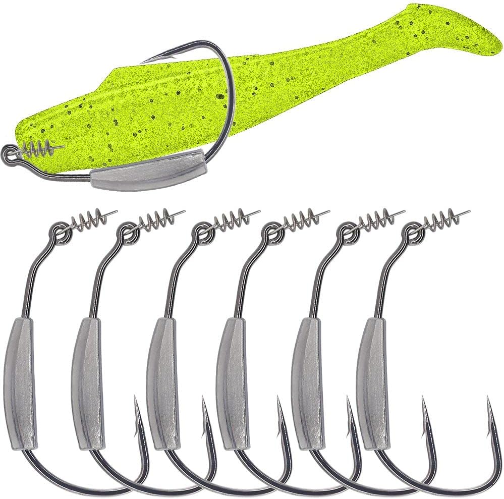 XFISHMAN Weighted Swimbait Hooks - Ultimate Fishing Advantage