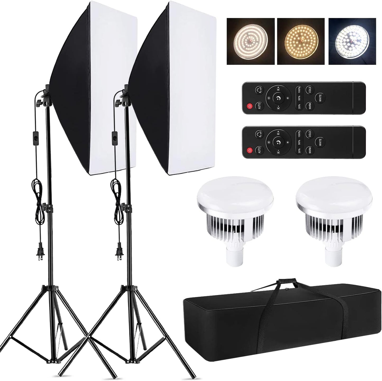 Andoer Studio Photography Light Kit for Professional Results