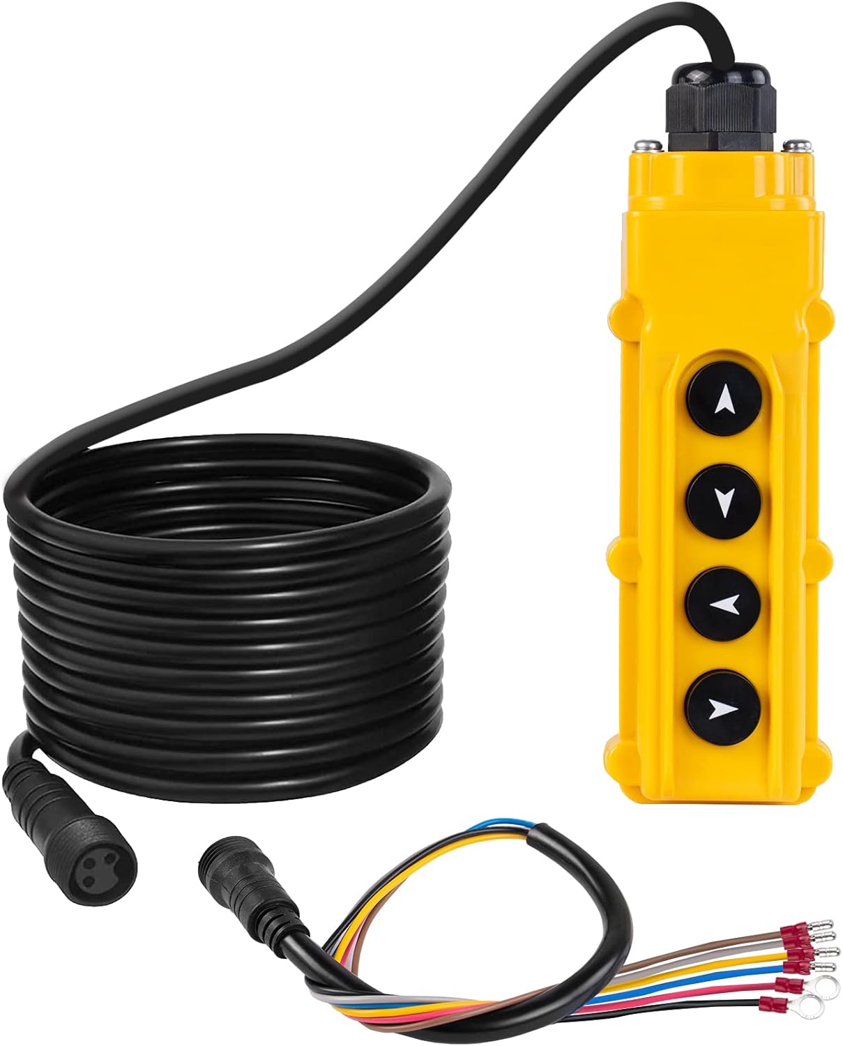 ECO-WORTHY 4 Way Hoist Crane Push Button Switch for Control