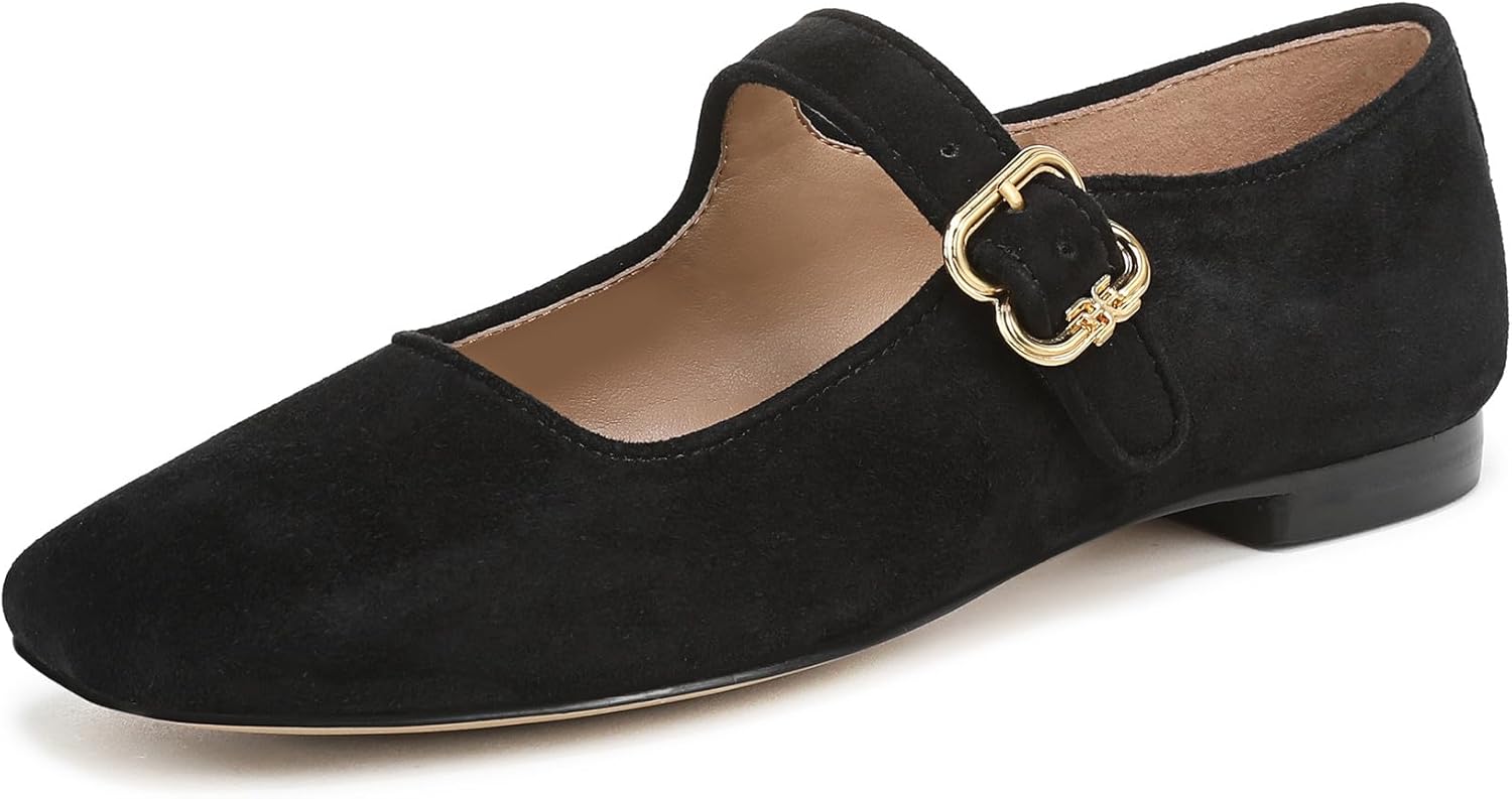 Sam Edelman Michaela Stud Mary Jane Flat for Timeless Style