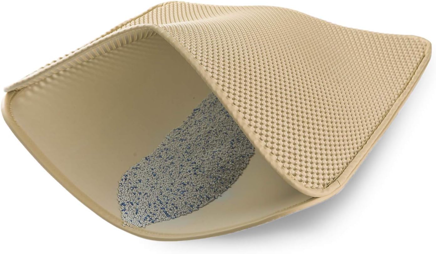 WePet Cat Litter Mat - Honeycomb Double Layer for Easy Clean