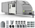 K-Musculo RV Cover 20-22 ft Travel Trailer Cover - Heavy Duty
