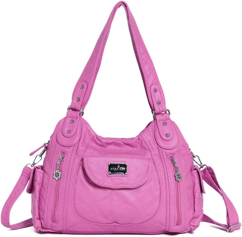 Angel Kiss Large Shoulder Bag Hobo Tote Purse for Women