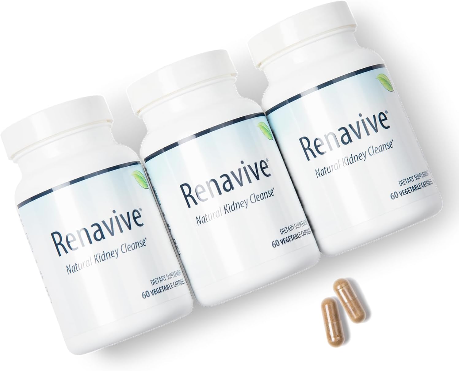 Natural Kidney Cleanse for Stones & Support - 60 Capsules Pack