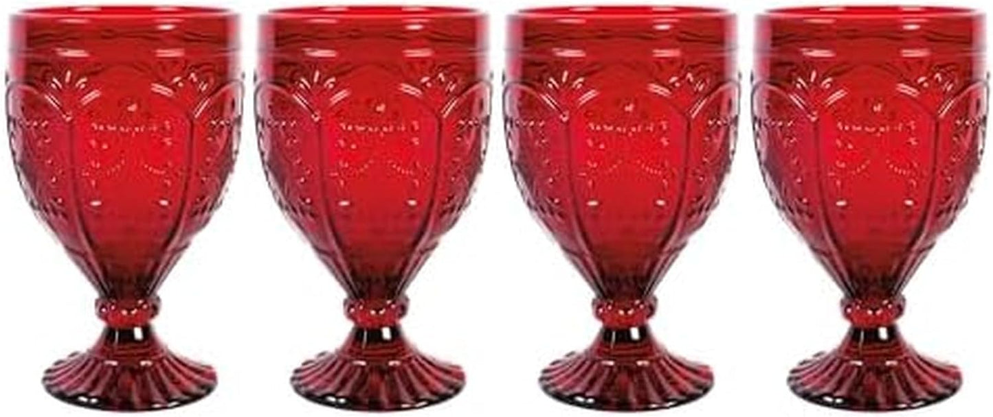 Fitz and Floyd Trestle Glassware Ornate Goblets for Every Occasion
