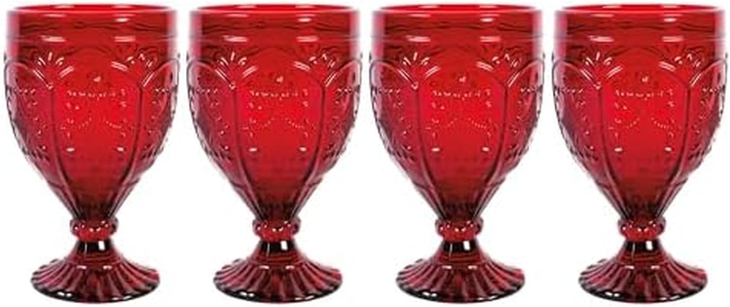Fitz and Floyd Trestle Glassware Ornate Goblets for Every Occasion
