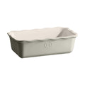 Emile Henry Pearl Gray Modern Classic Loaf Pan - Even Baking & Durable