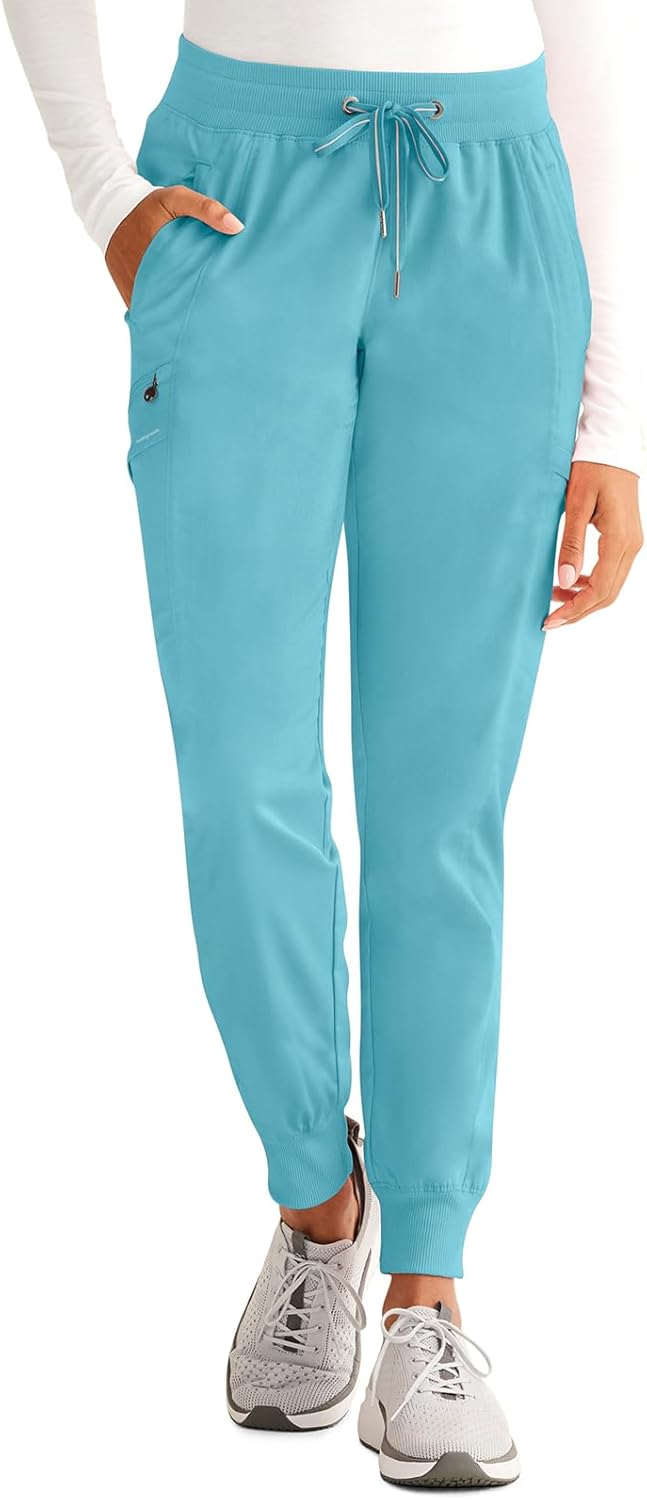Healing Hands Women's Jogger Scrub Pant with 7 Pockets