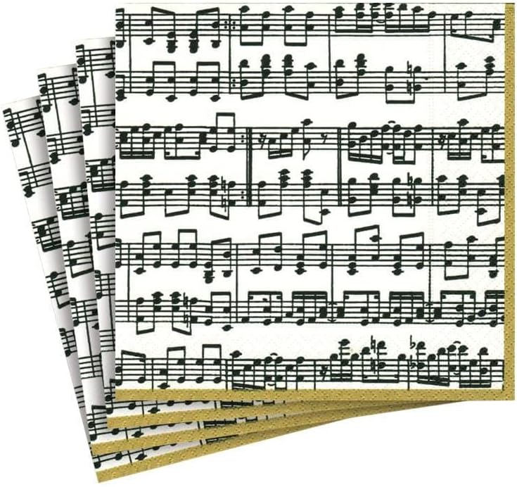 Be the Life of the Party with Caspari Musica Napkins!