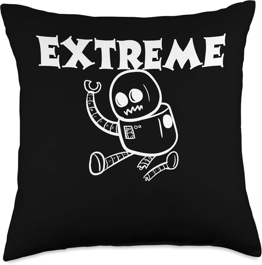 ElasTee Robot Emo Design Pillow - Extreme Comfort!