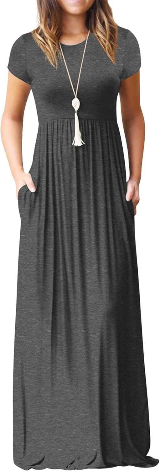 GRECERELLE Women Summer Maxi Dress with Pockets for Every Occasion