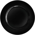 Charger Plates Black Beaded 13-in Round Chargers - Elegant Table