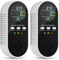 5-in-1 Carbon Monoxide Detectors - Multi-Hazard CO & Gas Monitor