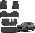Floor Mats for 2025 Nissan Armada 8 Seats - All Weather Cargo Liner