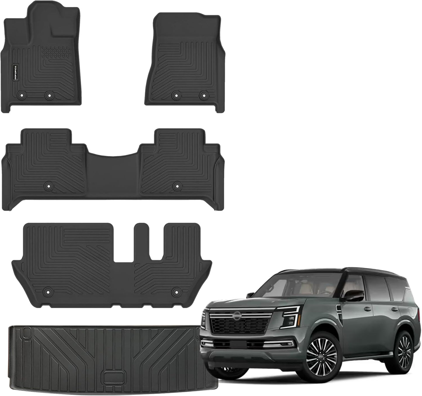 Floor Mats for 2025 Nissan Armada - All Weather Protection