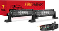 Firehawk LED Light Bar 7 in 40,000LM Spot Flood Combo - Bright Night