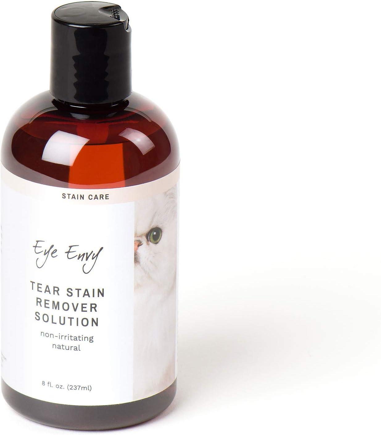 Eye Envy Tear Stain Remover Solution for Cats - Natural & Safe