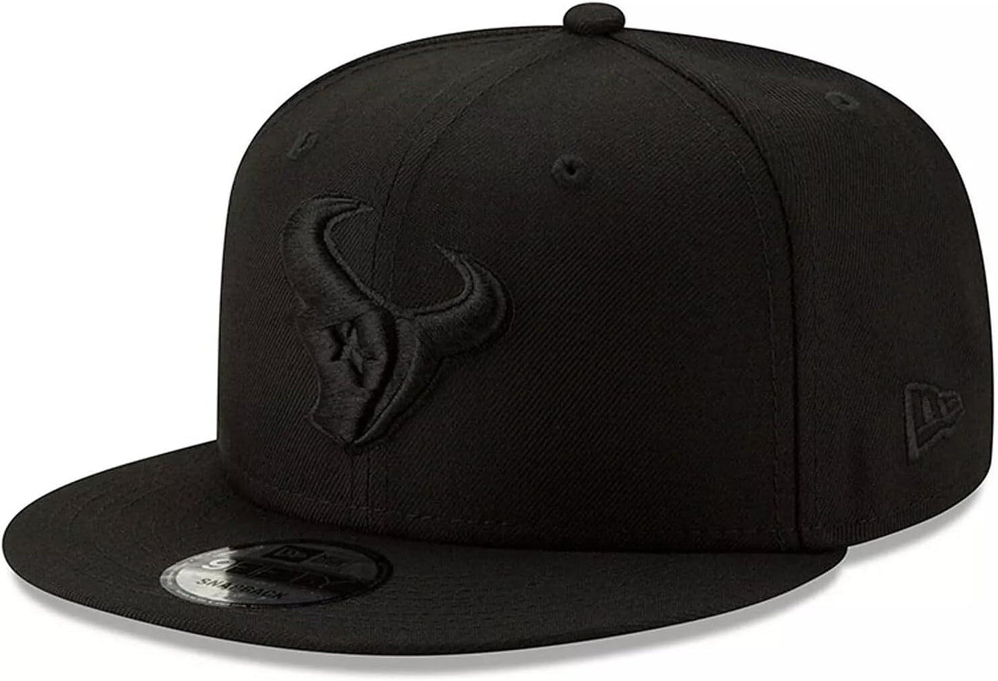 New Era NFL 9FIFTY Black On Black Adjustable Snapback Cap