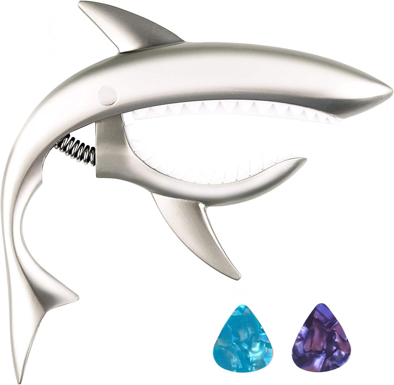 Youniker Shark Guitar Capo: Easy One-Handed Use!