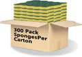 300 Pack Kitchen Cleaning Sponges - Bulk Non-Scratch Scrub Sponges