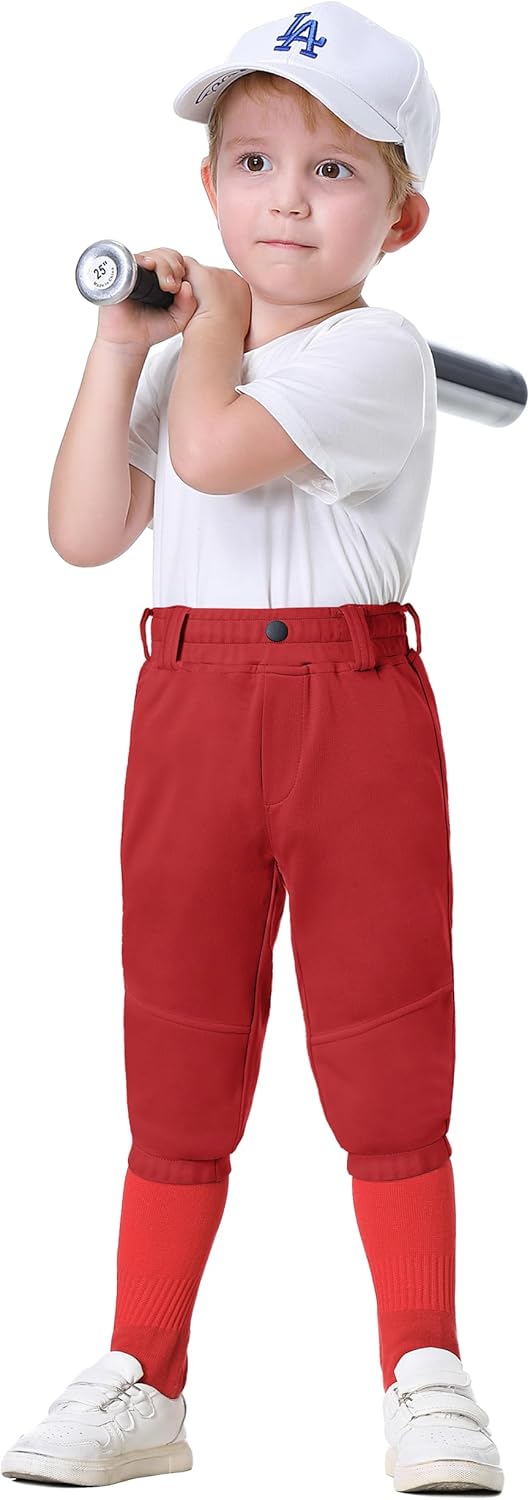 Toddler Boys Knicker Baseball Pants for T-Ball and Softball