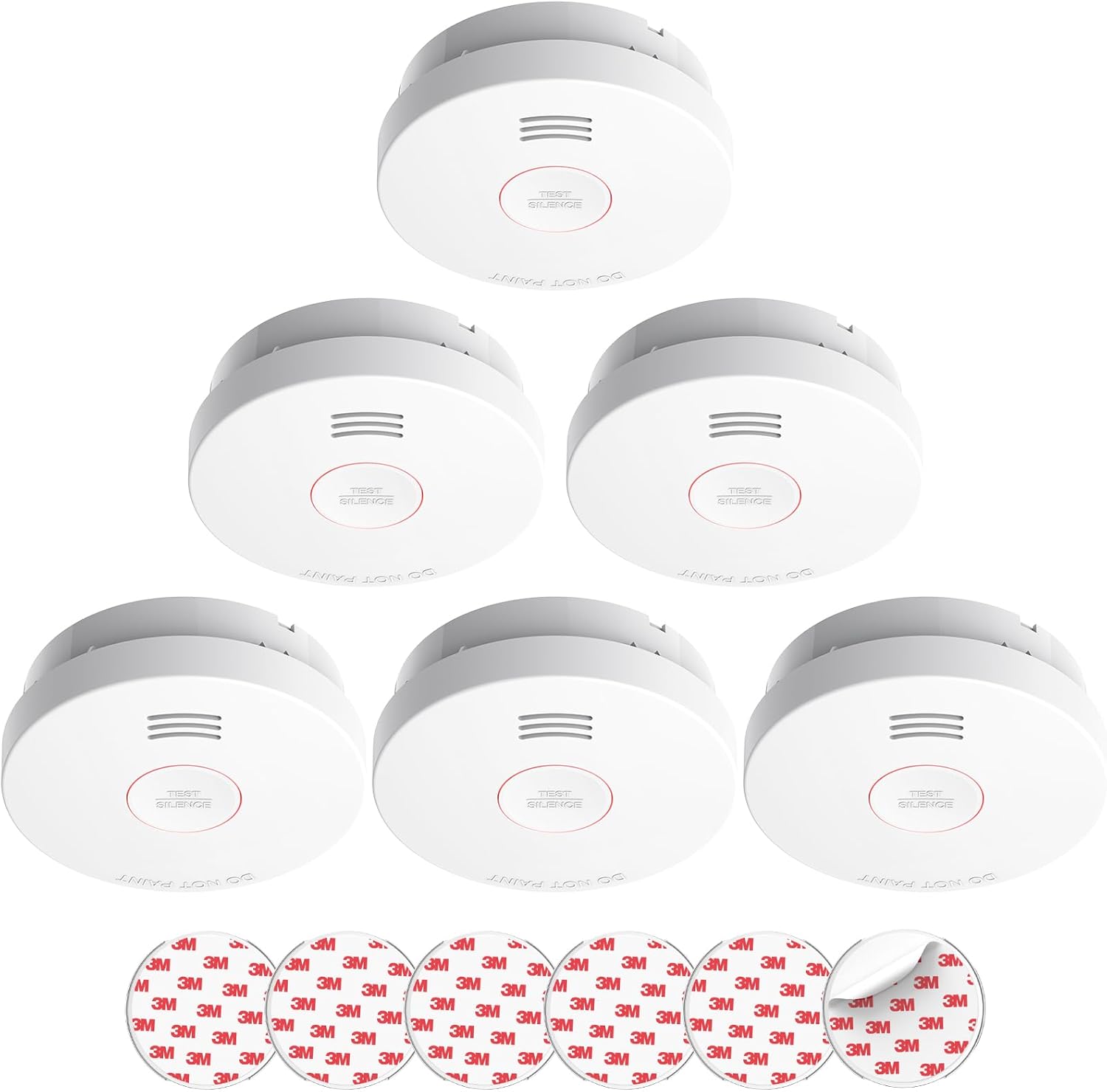 SITERLINK Smoke Detectors with 10-Year Battery for Home Safety