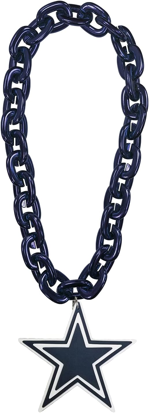 Aminco NFL Dallas Cowboys Team Fan Chain for Ultimate Fans