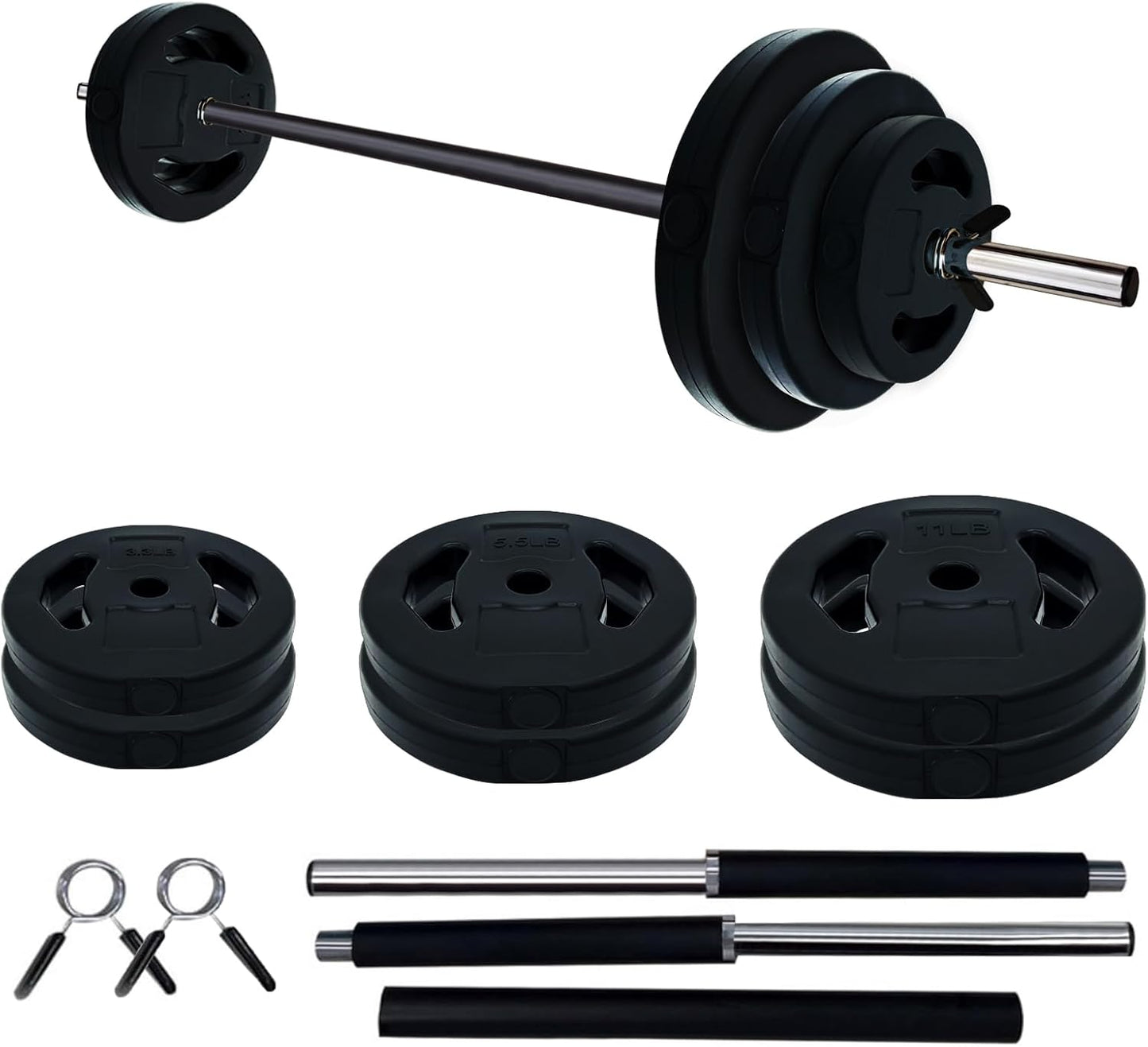 Total Flexibility: MegaChoice Adjustable Barbell Set