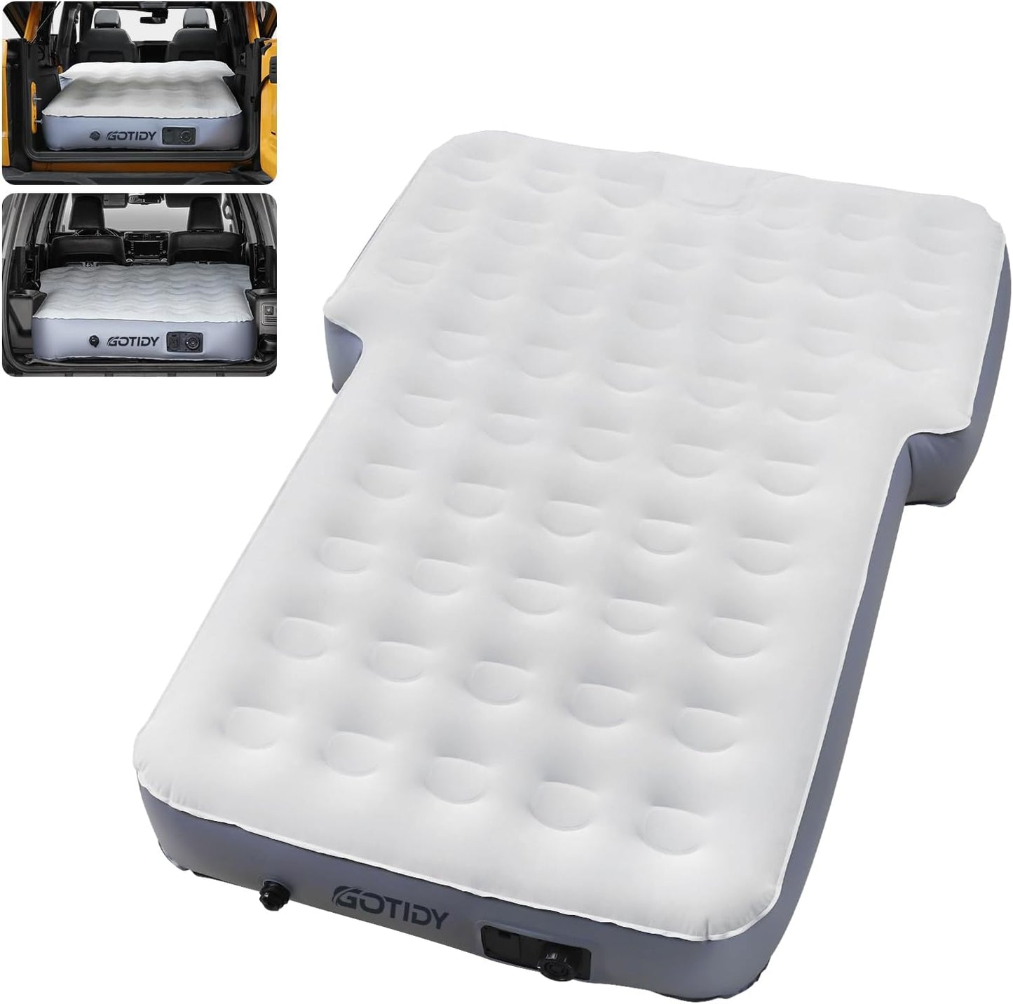 65 Inch SUV Air Mattress Pad for Comfortable Camping Sleep