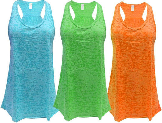 Epic MMA Gear Flowy Racerback Tank Top Pack of 3 for All Sizes