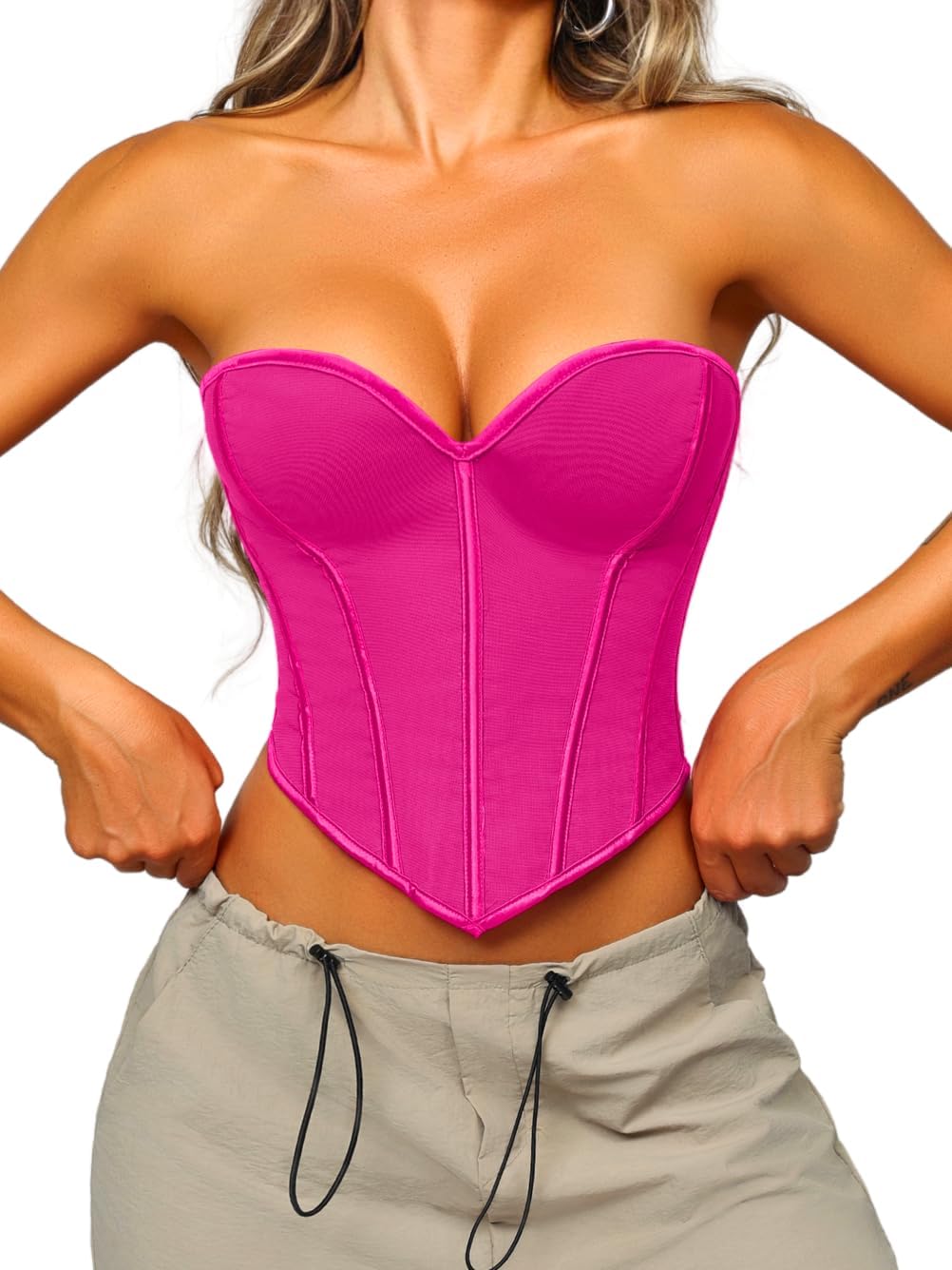 Heart Corset Top for Women - Sexy Concert Outfits and More