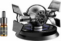 Car Air Freshener Solar Rotating Aromatherapy Diffuser - Silent Spin