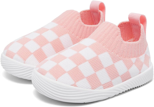 MORENDL Baby Toddler Walking Socks Non-Slip Breathable Sneakers