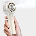 Misting Portable Handheld Fan - Powerful Turbo Motor & 6000mAh Battery