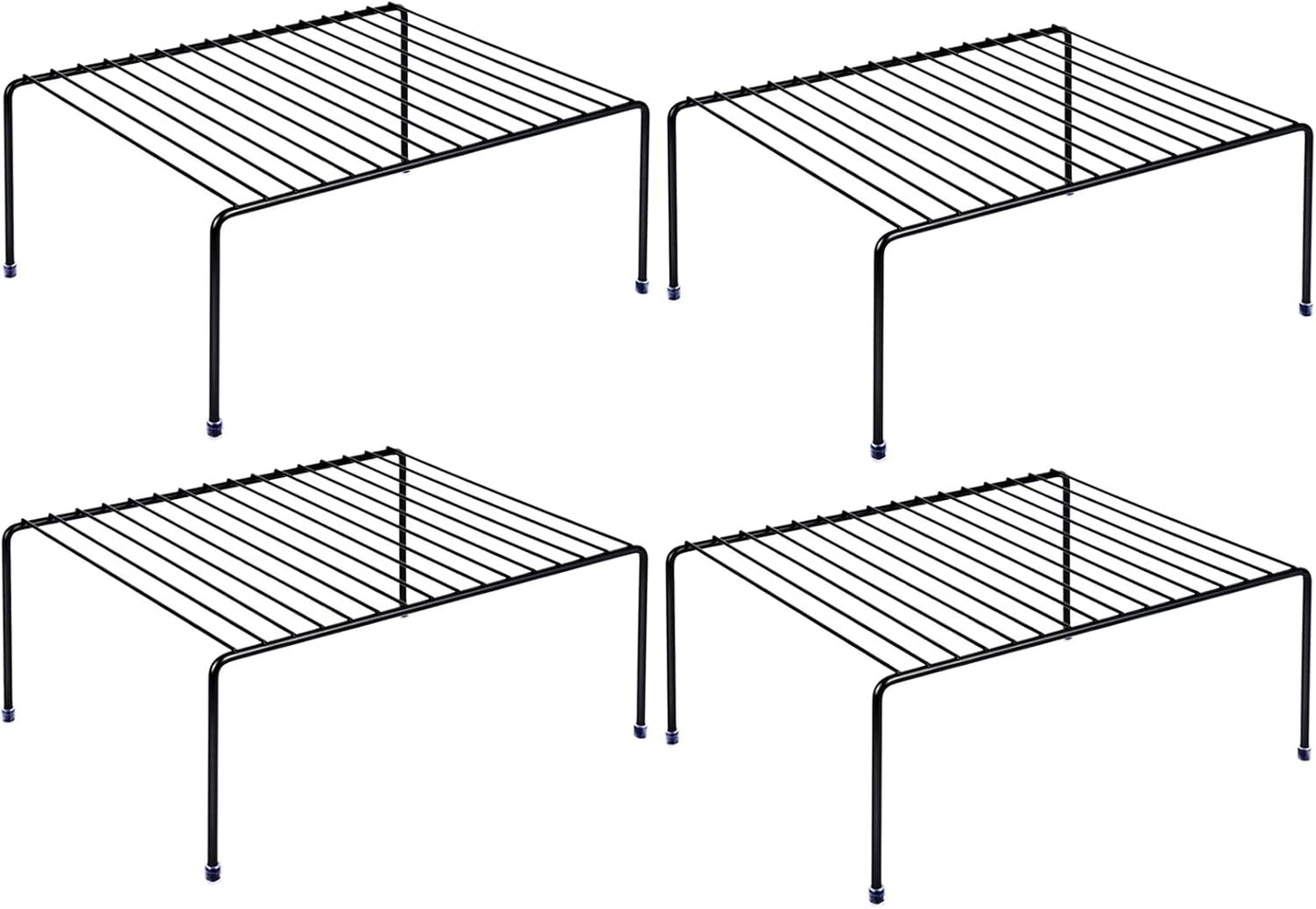 Set of 4 Kitchen Storage Shelf Rack for Ultimate Organization