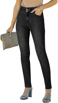 High Waisted Skinny Jeans Womens - Stretchy Slimming Jeggings SHEWIN