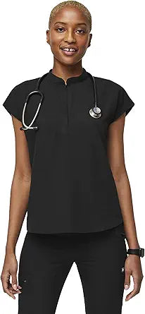 FIGS Rafaela Oversized Scrub Tops for Women with 4-Way Stretch