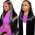 30 Inch 13x6 HD Transparent Lace Front Wig Human Hair - Pre Plucked