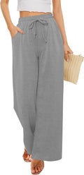 Angerella Baggy Wide Leg Pants High Waisted Casual Lounge Pant - Comfy