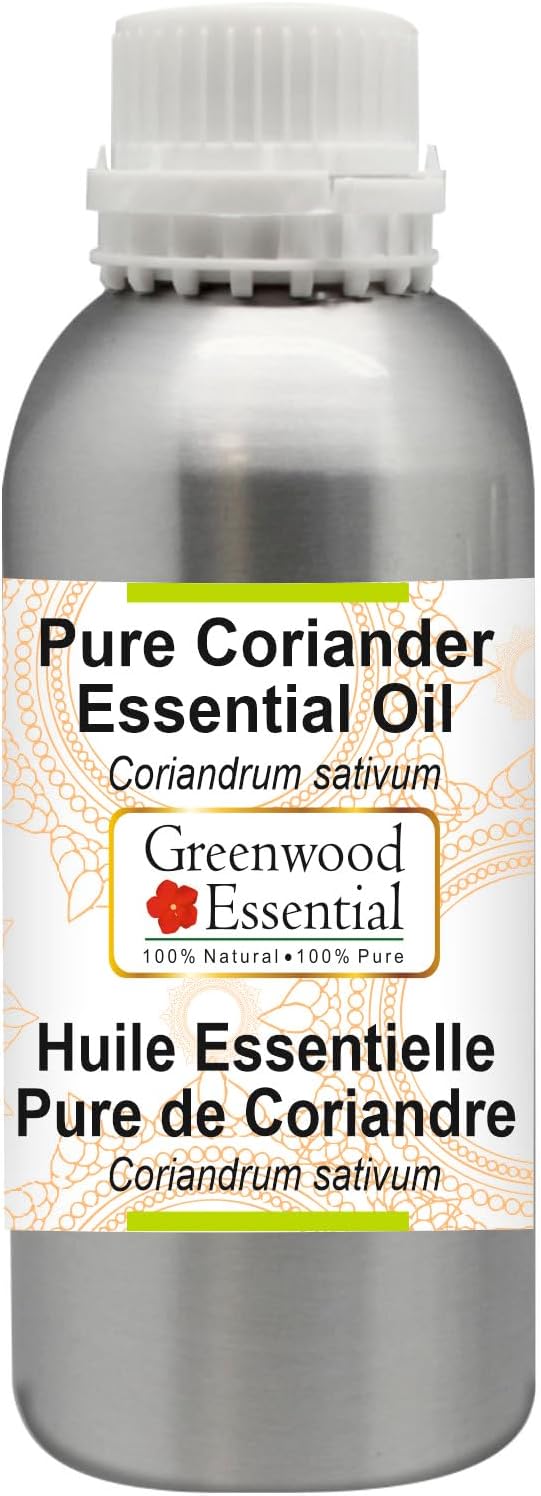 Pure Coriander Essential Oil 300ml for Aromatherapy and Wellness