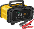 10-Amp Car Battery Charger 12V/24V LiFePO4 & Lead-Acid - Smart