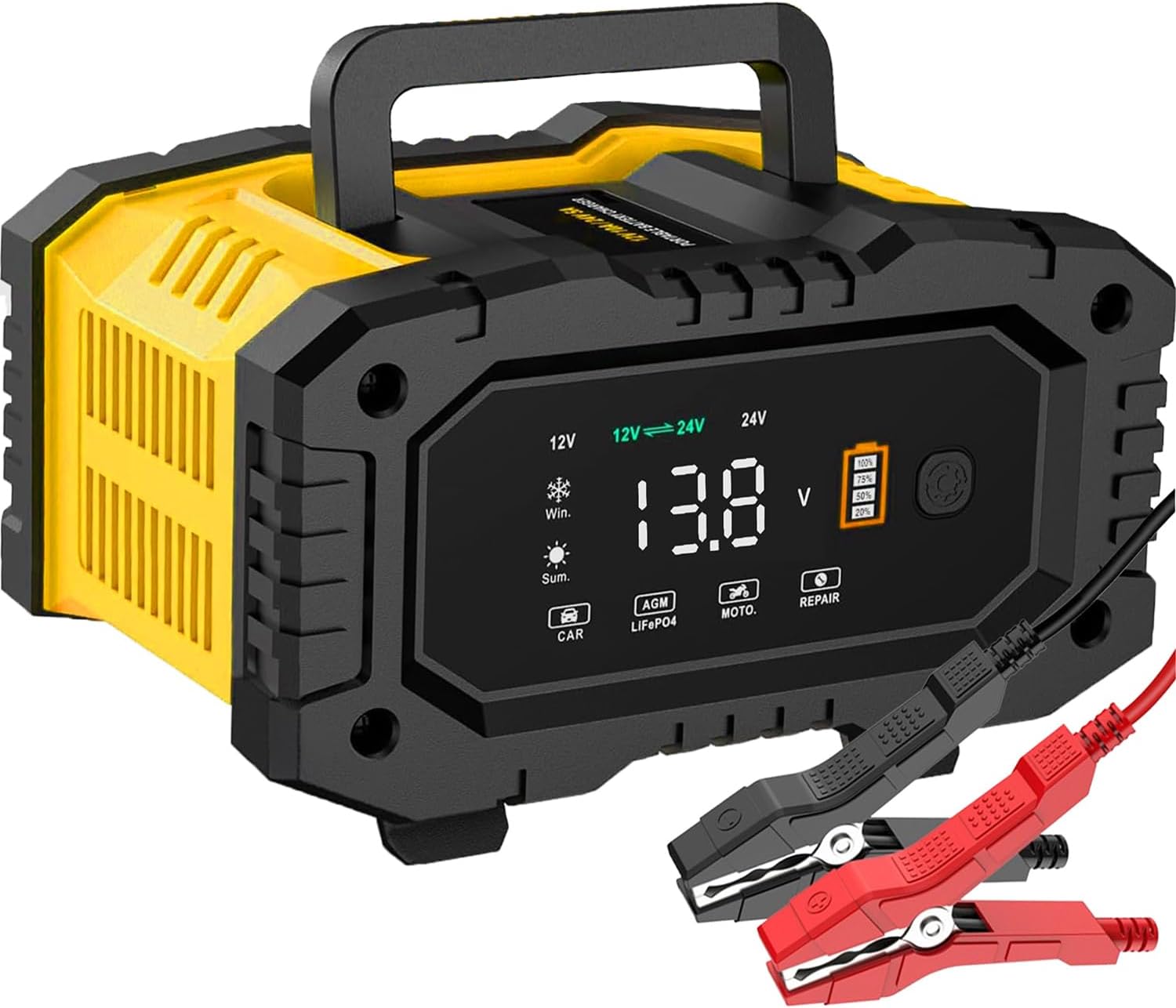 Smart Auto Charger for Truck Boat Motorcycle