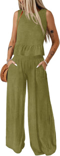 Dokotoo Pants Sets Women Stylish 2 Piece Outfits for Comfort