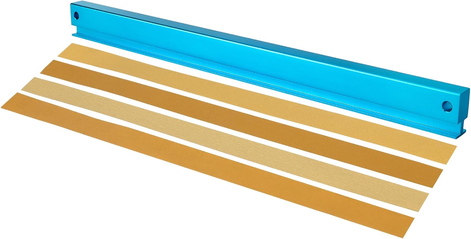 Guitar Fret Leveling Beam for Accurate Fret Adjustment