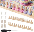 Yarniss 47 in Chunky Blanket Loom Kit - 2 Pack Wooden Looms