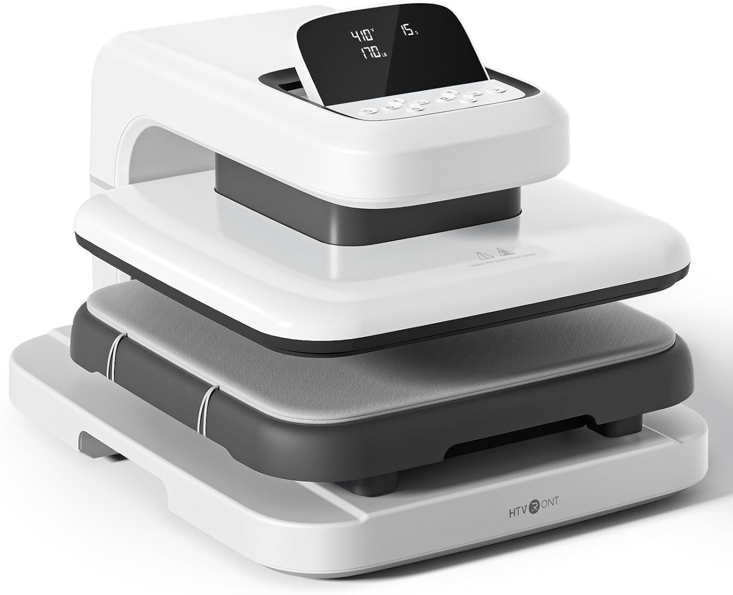 HTVRONT Auto Heat Press 2 - Versatile Heat Press Machine for T Shirts