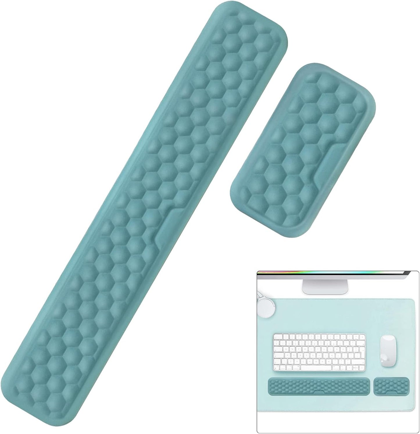 Comfort Gel Memory Foam Keyboard Rest - Giecy