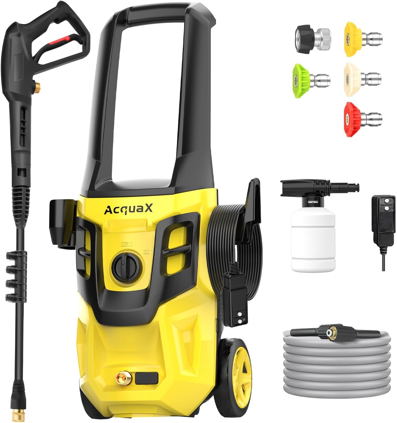 AcquaX Electric Pressure Washer: 4300 PSI Power for Ultimate Cleaning