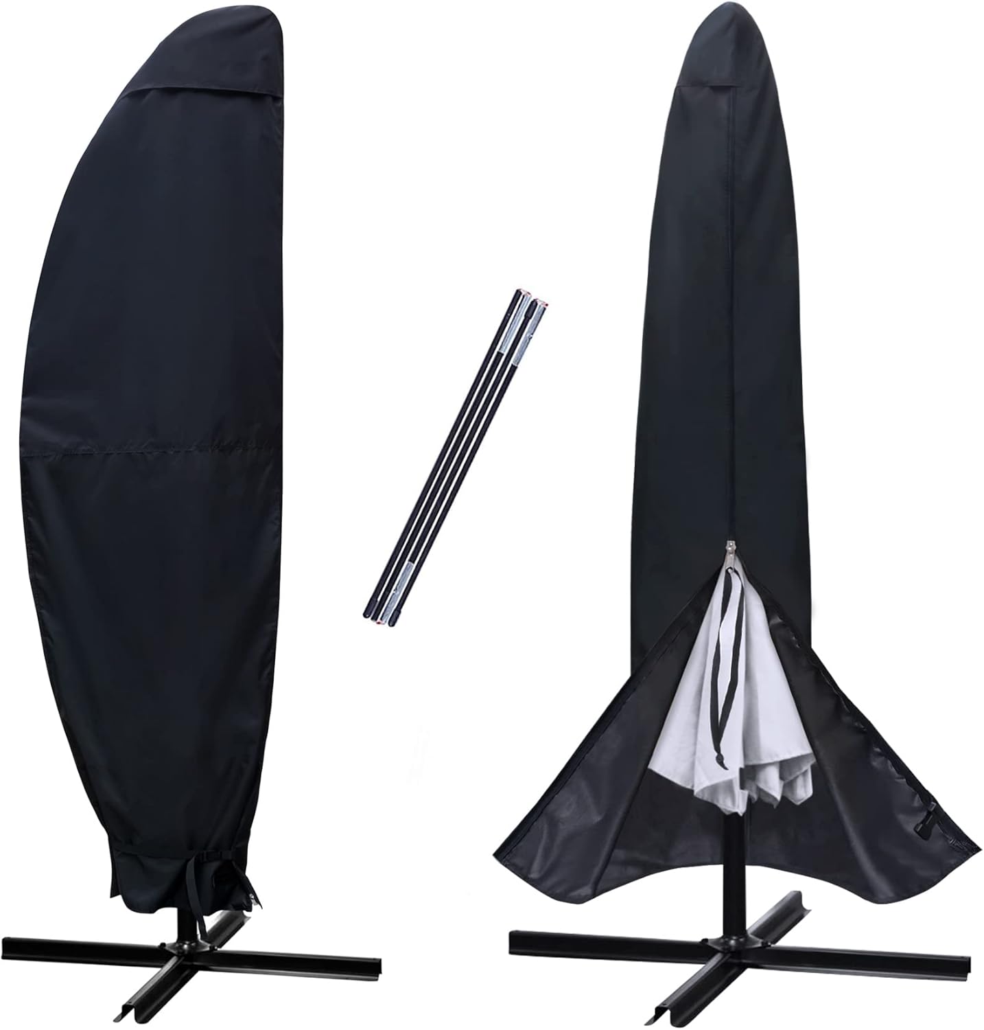 NettyPro Patio Umbrella Cover for 10 to 11FT Offset Umbrella