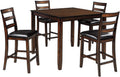Signature Design Coviar 5 Piece Counter Height Dining Set - Compact